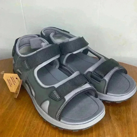 Clarks ATL Trek Sun Mens Sandals NWT New Size 12 - Picture 1 of 10